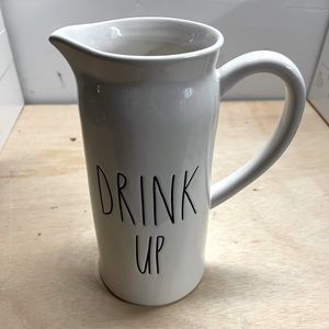 Rae Dunn Drink Up Water Pitcher- excellent condition!